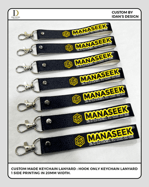 CUSTOM KEYCHAIN LANYARD 1SIDE 01
