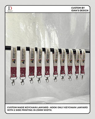 CUSTOM KEYCHAIN LANYARD 2SIDE 02