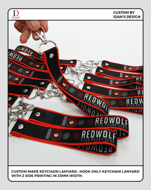 CUSTOM KEYCHAIN LANYARD 2SIDE 06