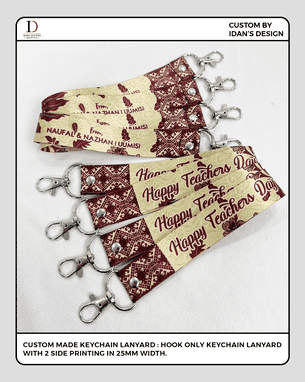 CUSTOM KEYCHAIN LANYARD 2SIDE 07