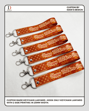 CUSTOM KEYCHAIN LANYARD 2SIDE 08