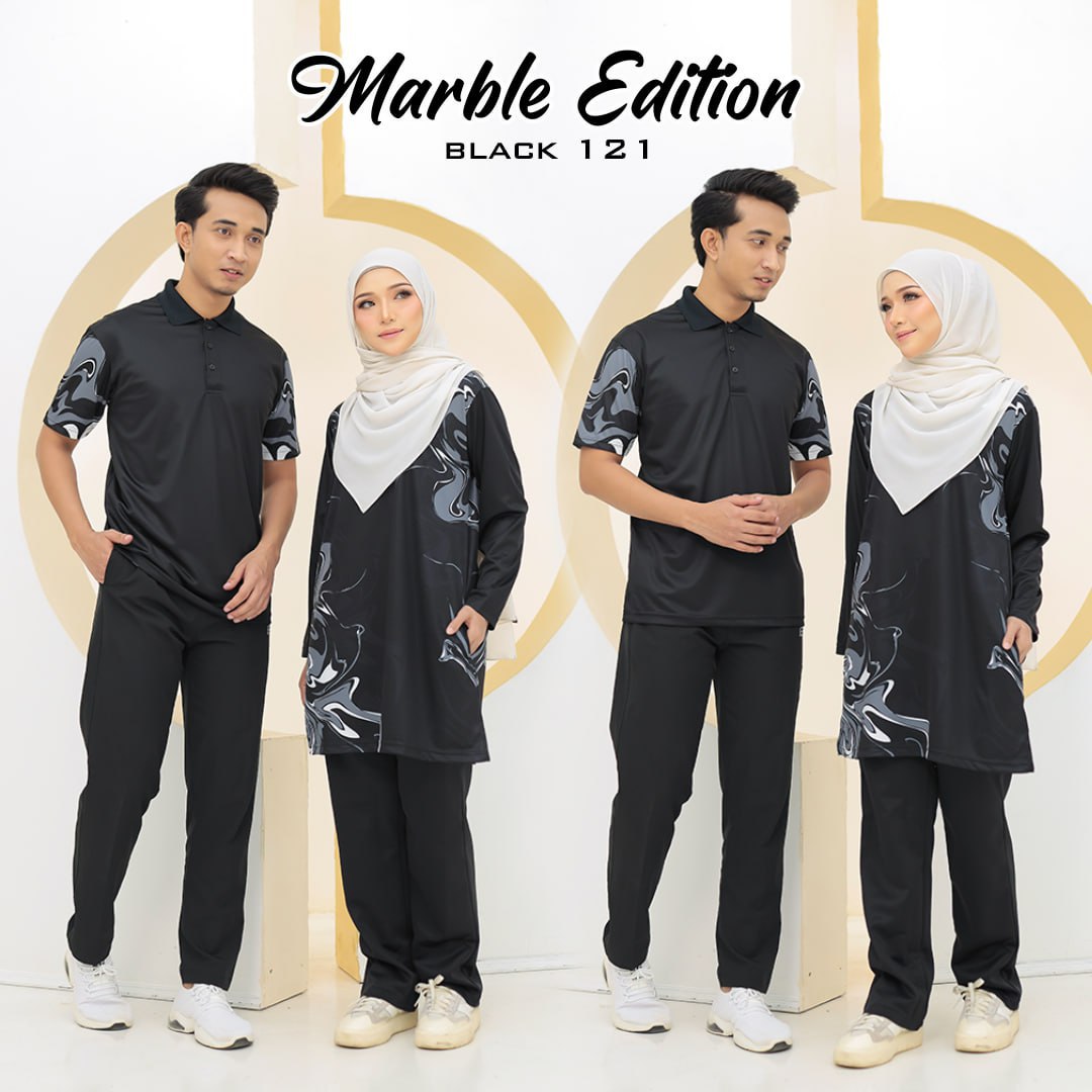 MARBLE BLACK  KIDS - CS121 / MU121