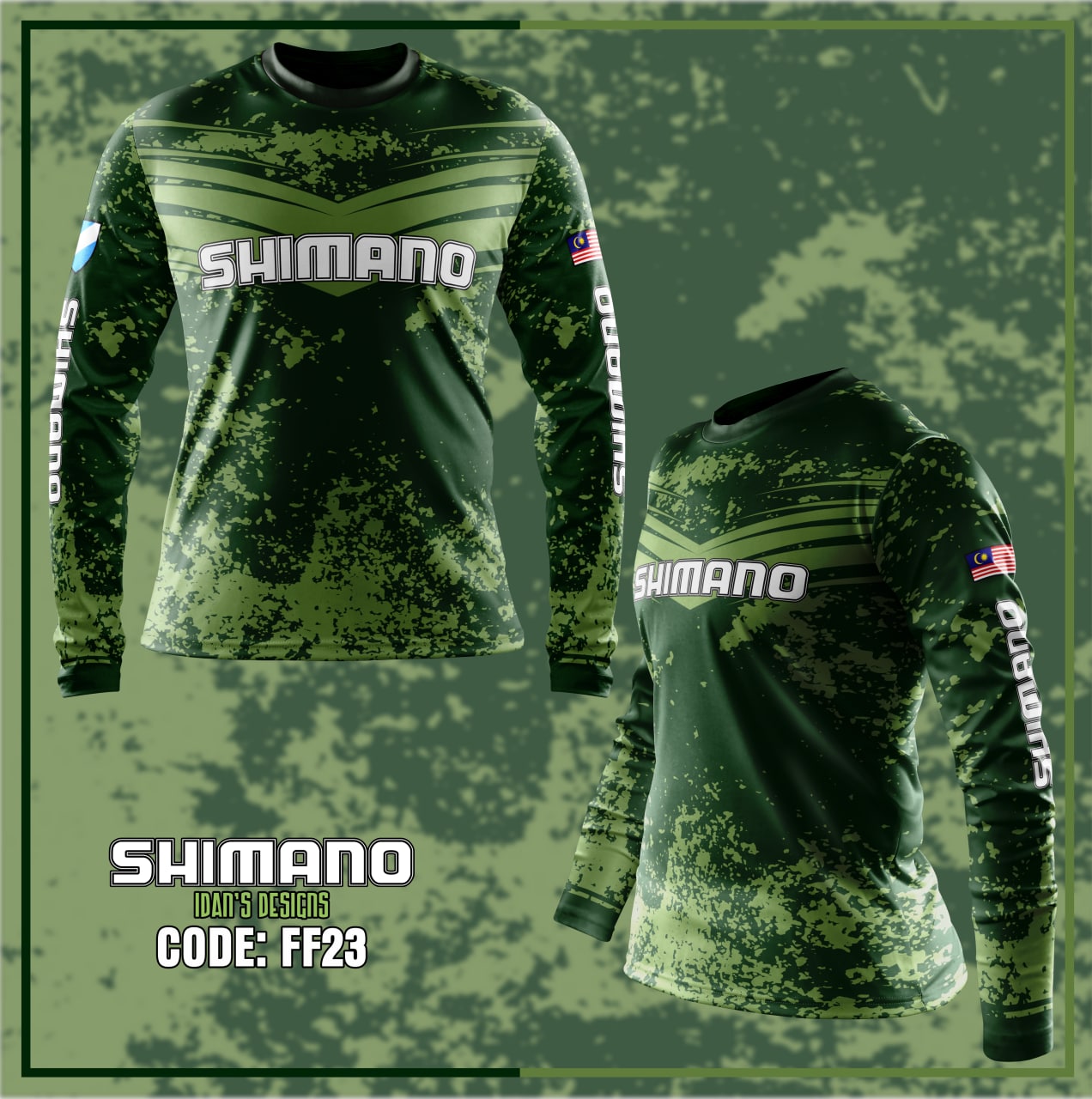 SHIMANO EMERALD GREEN - FF23