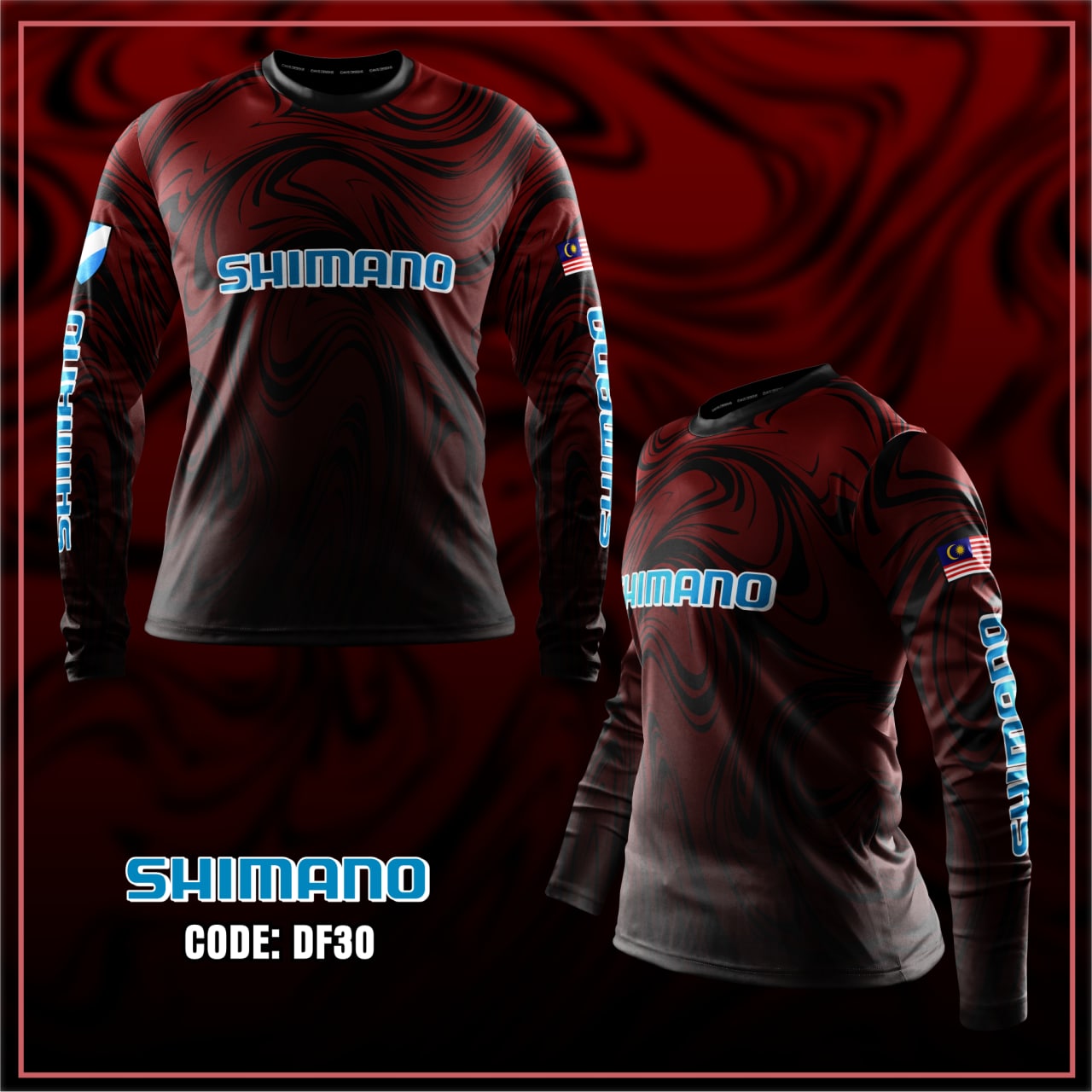 SHIMANO DARK RED - DF30