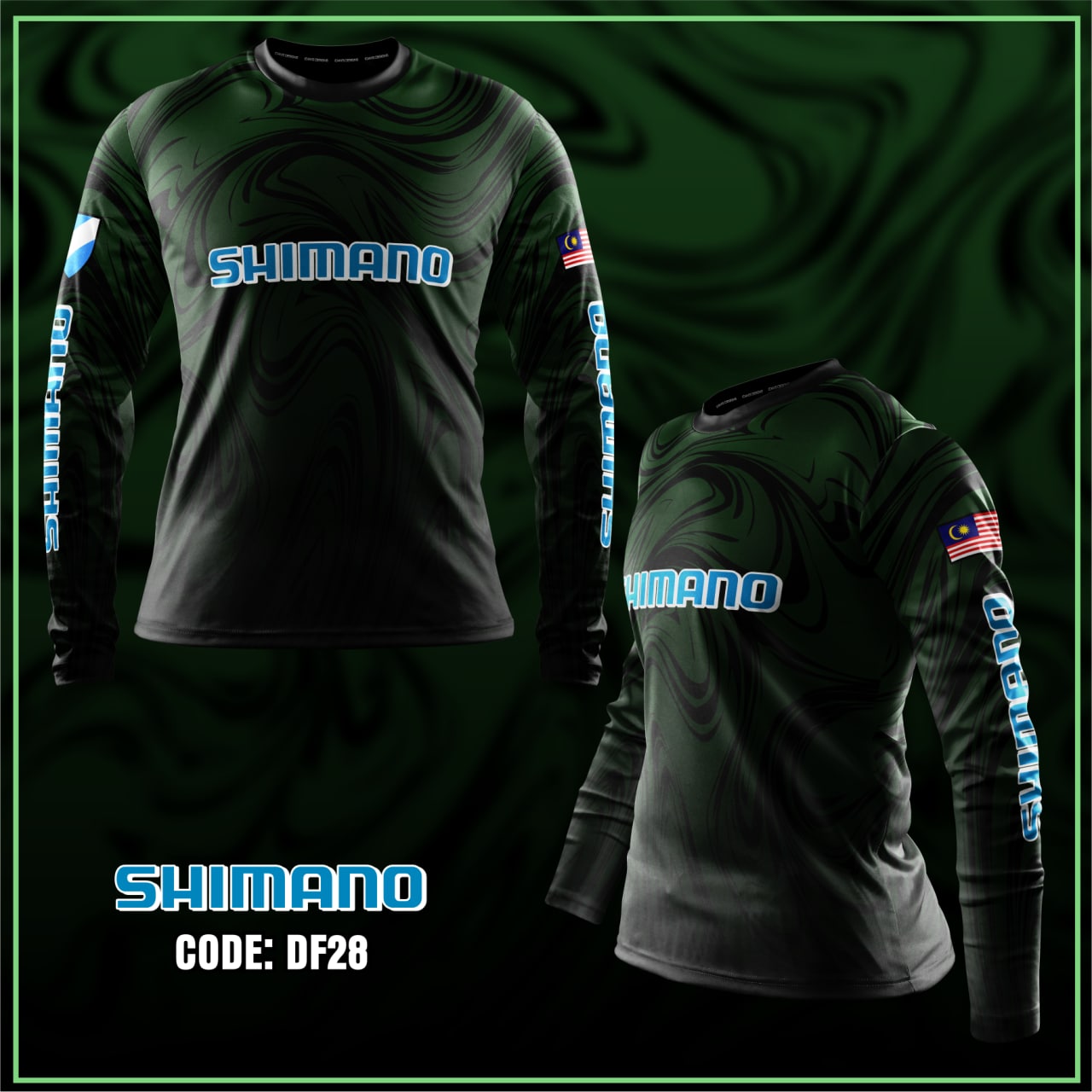 SHIMANO DARK GREEN - DF28