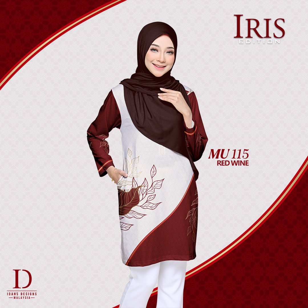 IRIS MU115 - RED WINE