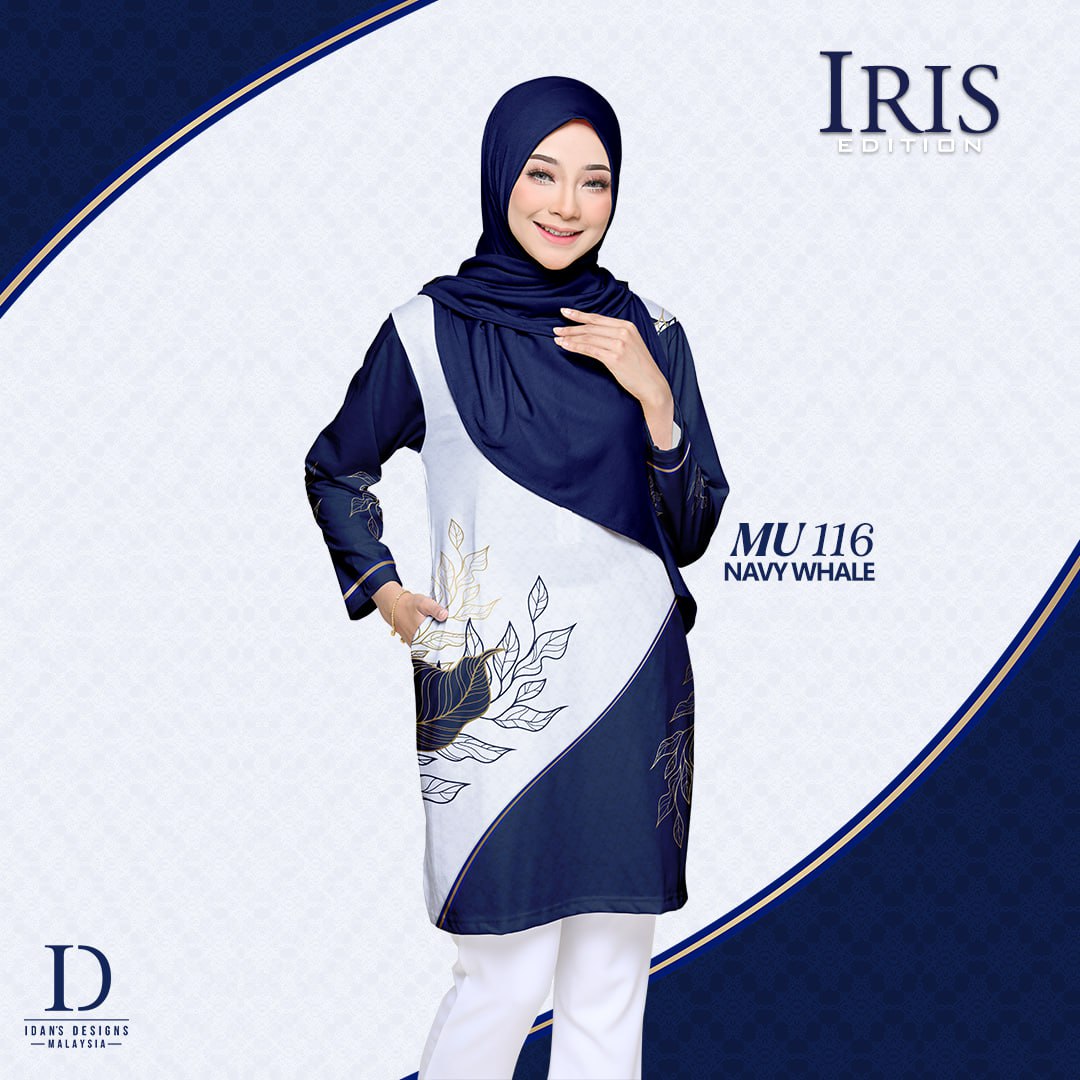 IRIS MU116 - NAVY WHALE