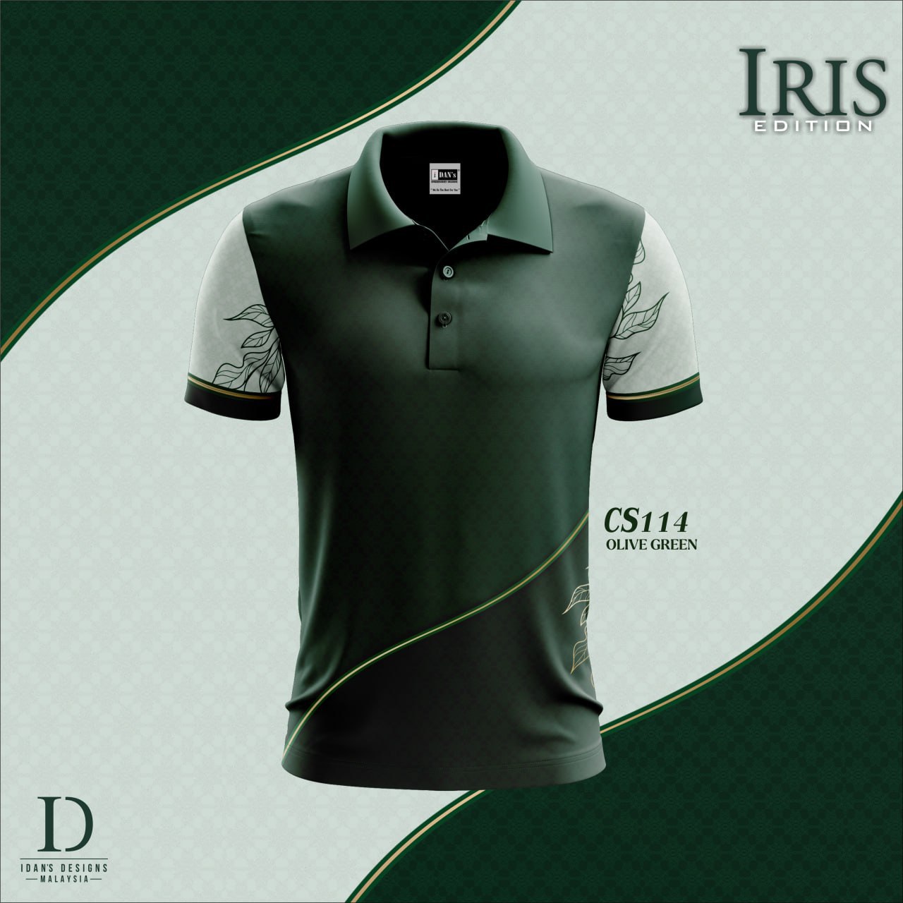 IRIS CS114- OLIVE GREEN