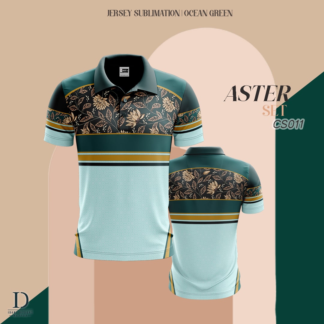 ASTER CS009 KIDS - OCEAN GREEN