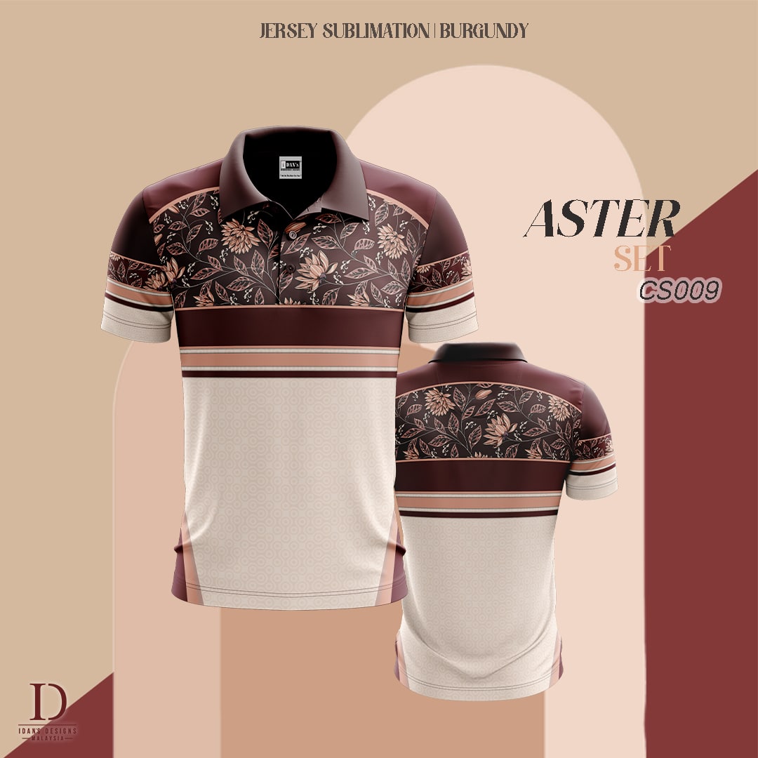 ASTER CS009 - BURGUNDY