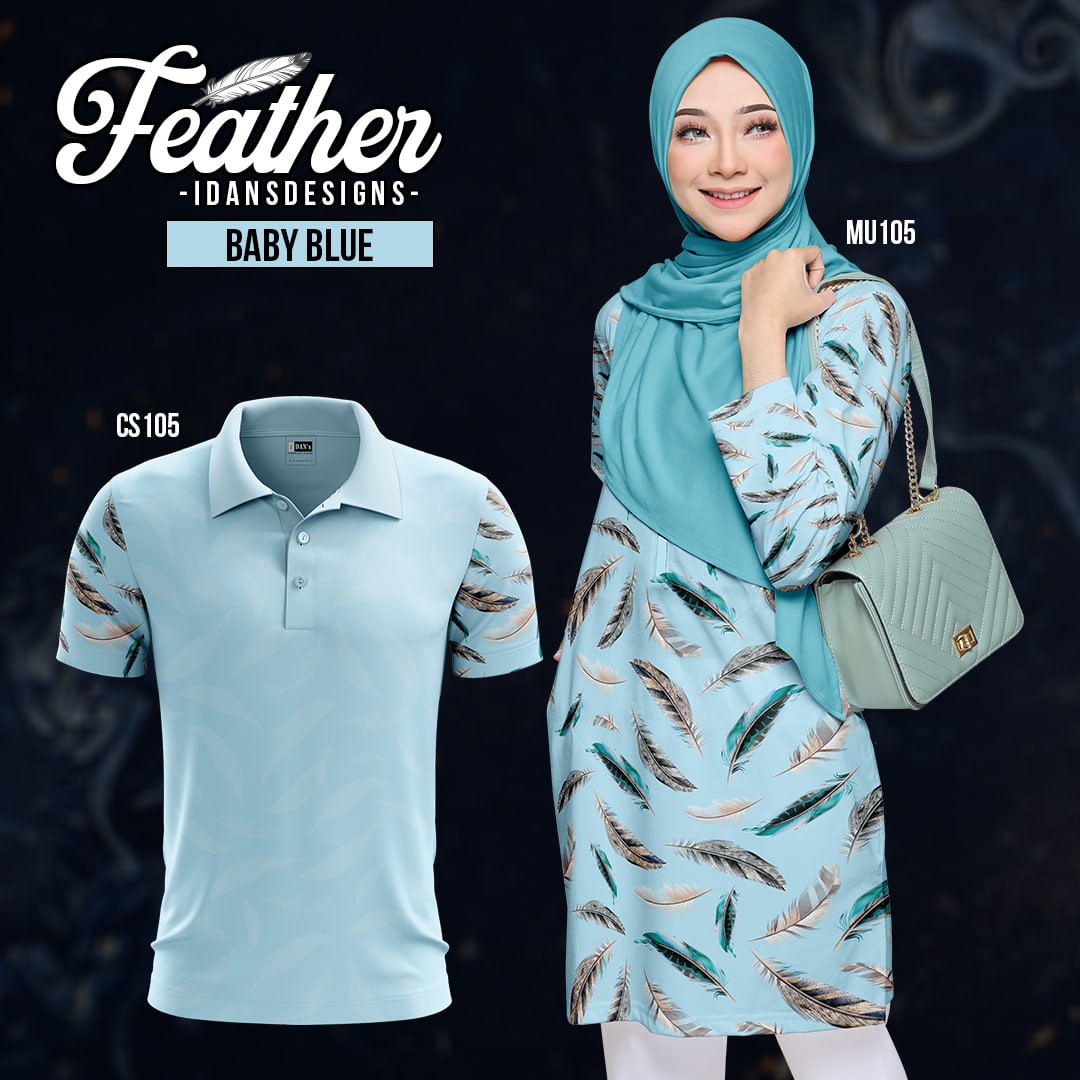 FEATHER 105 (KIDS) - BABY BLUE