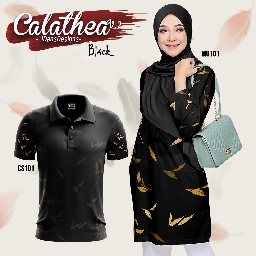 CALATHEA V.2 (KIDS)  - BLACK