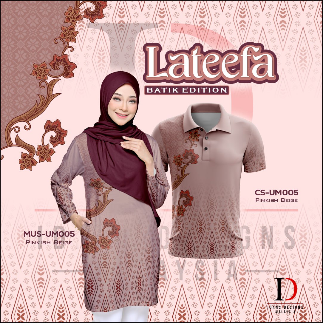 BATIK EDITION LATEEFA PINKISH BEIGE - UM005