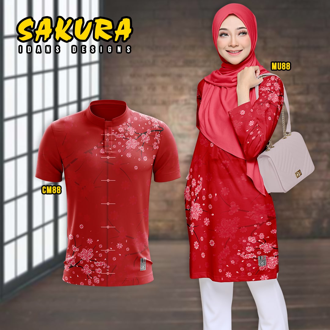 SAKURA 88 (KIDS) - RED CHINESE