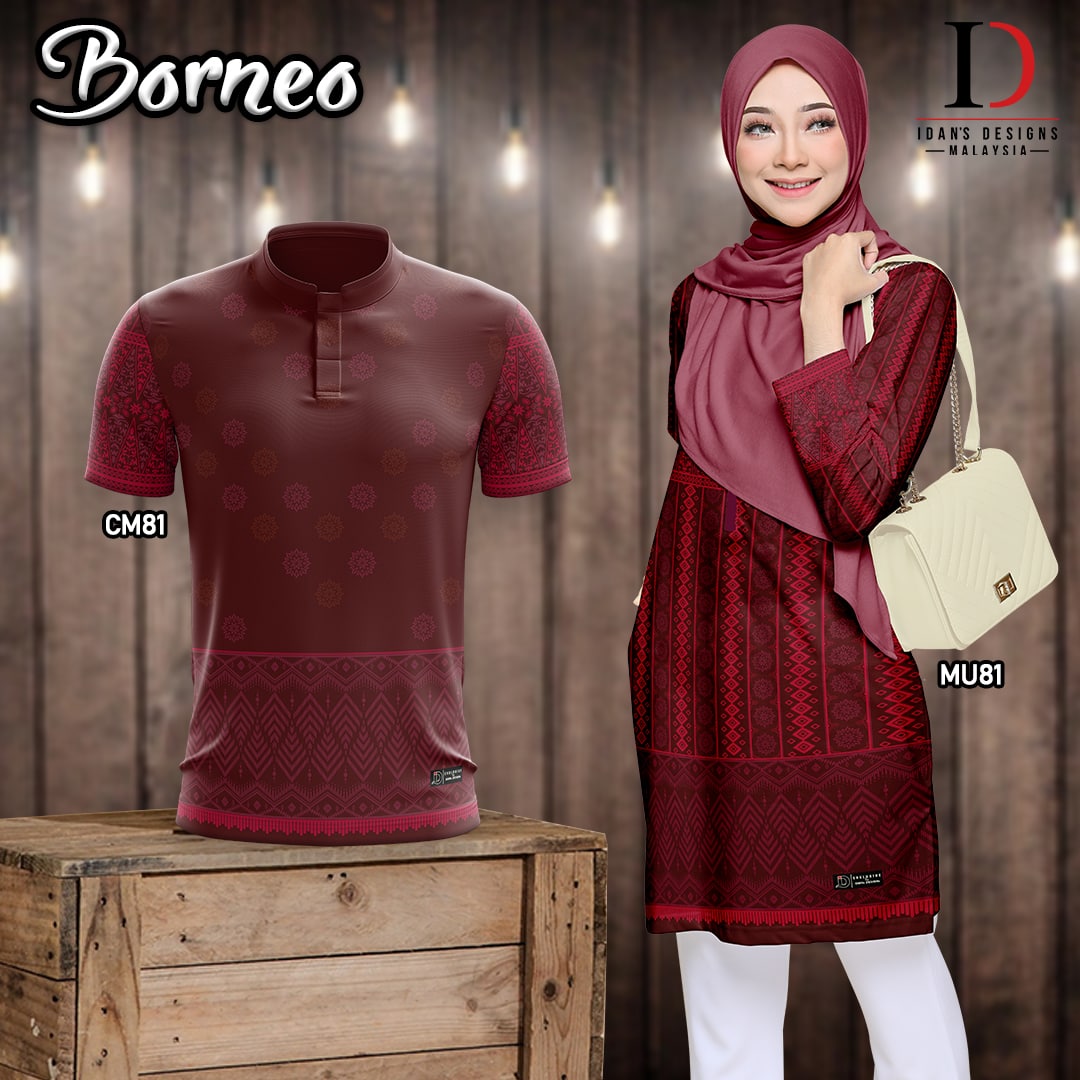 BORNEO 81 - MAROON