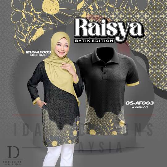 BATIK EDITION RAISYA OBSIDIAN - CS-AF003