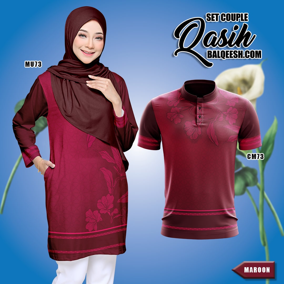 QASIH MAROON (KIDS) - CM73 / MU73