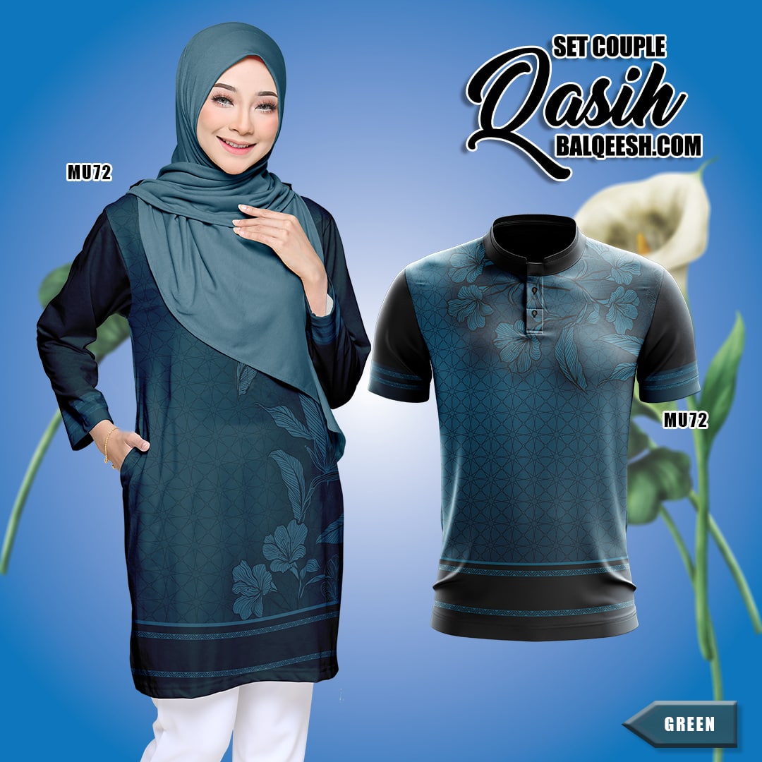 QASIH GREEN (KIDS) - CM72 / MU72