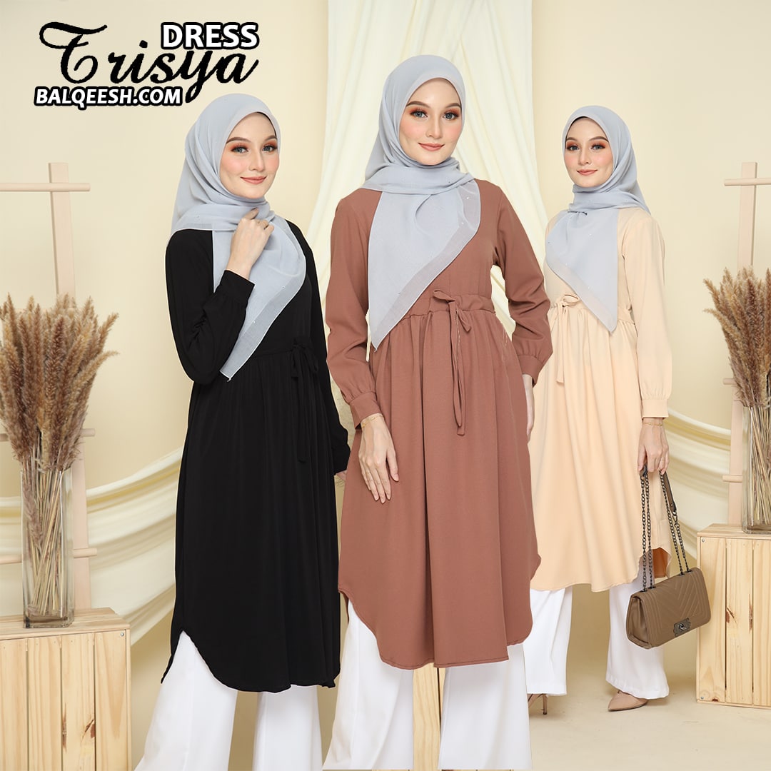 DRESS TRISYA - (COMBO 3 PCS)