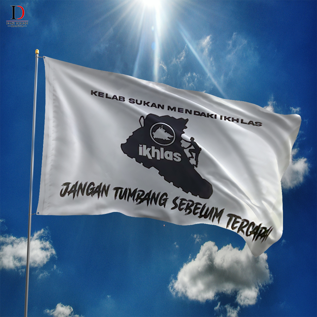 SQUARE FLAG - IKHLAS HIKING CLUB
