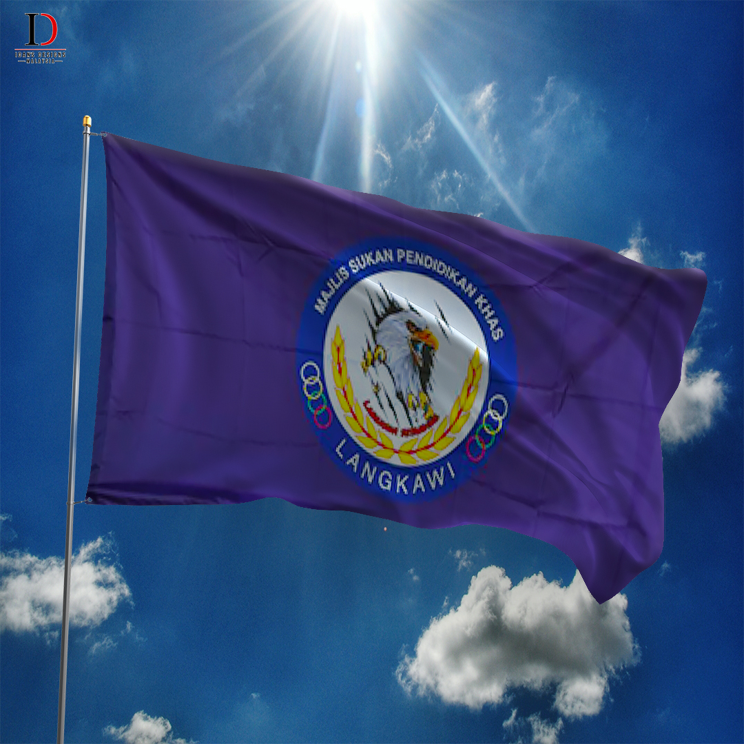 SQUARE FLAG - MAJLIS SUKAN PENDIDIKAN KHAS LANGKAWI