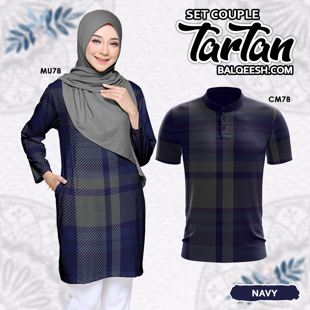 TARTAN NAVY (KIDS) - CM78 / MU78