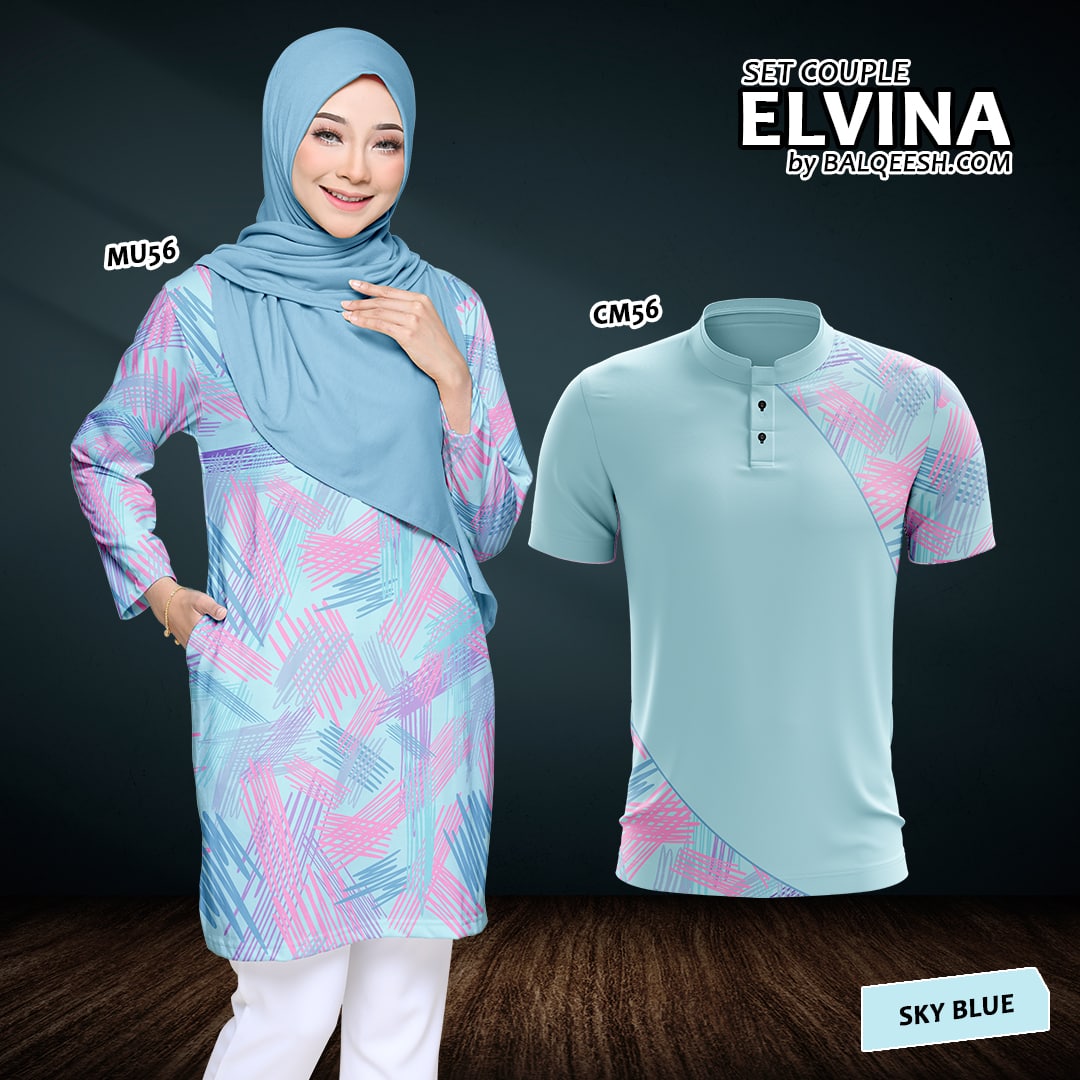ELVINA SKY BLUE - CM56 / MU56