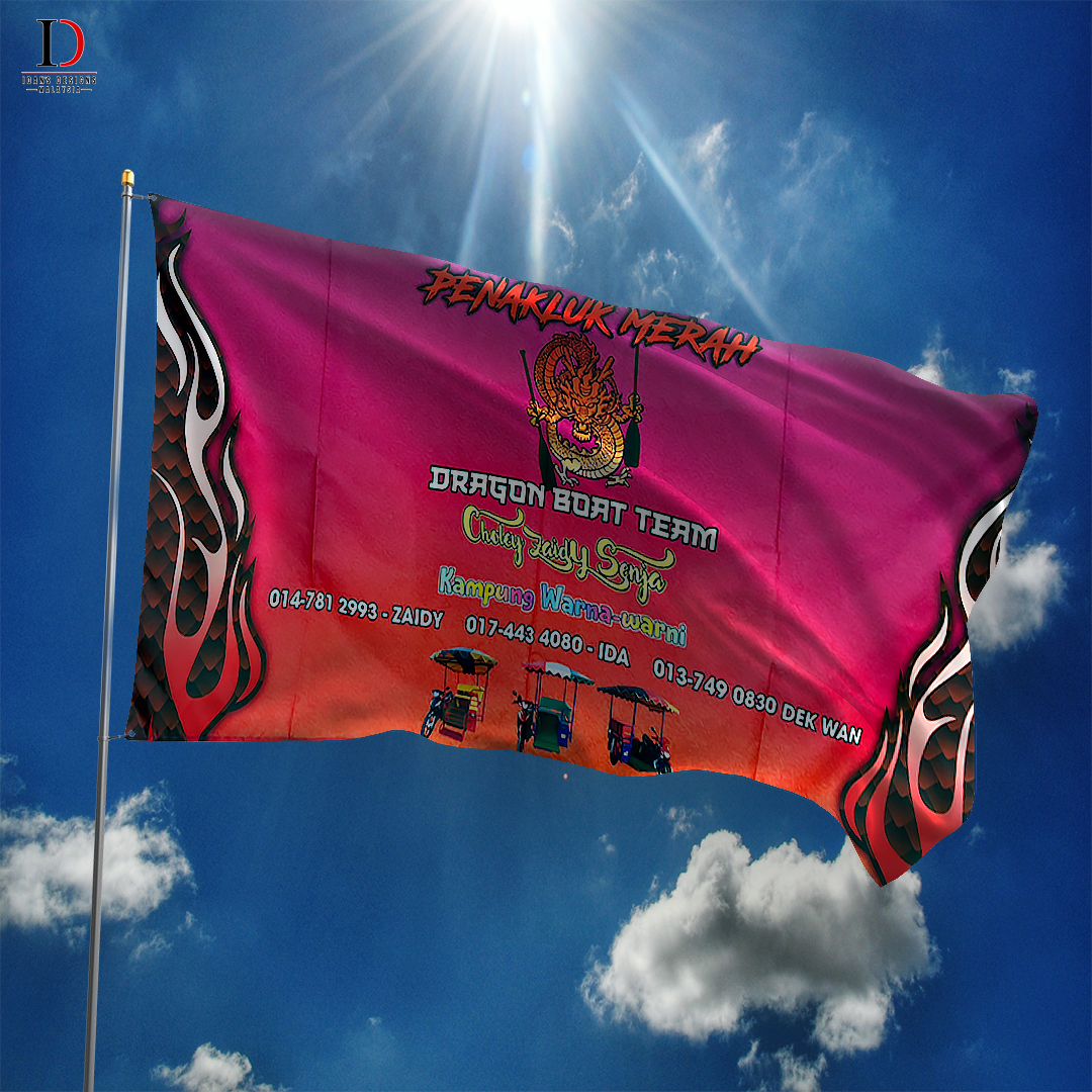 SQUARE FLAG - PENAKLUK MERAH