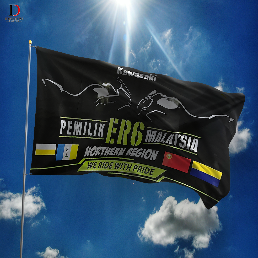 SQUARE FLAG - ER6 MALAYSIA