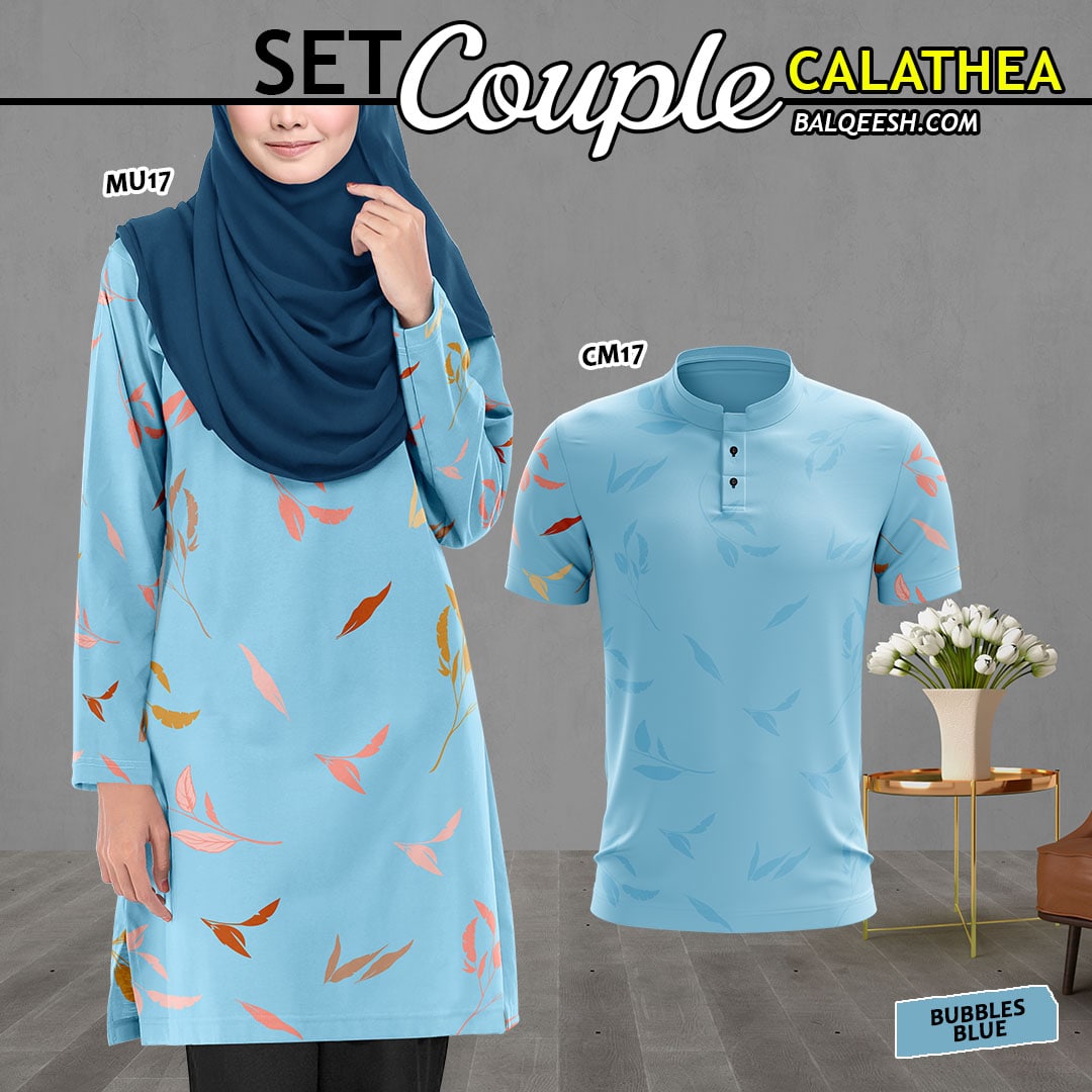 CALATHEA BUBBLES BLUE - CM17 / MU17