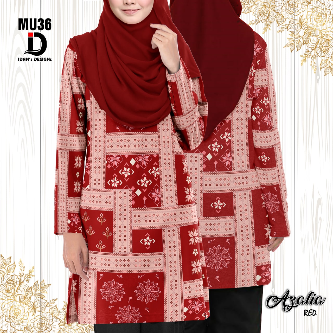 AZALIA RED (KIDS) - MU36