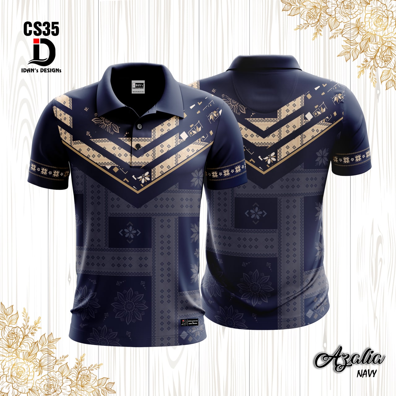 AZALIA NAVY BLUE (KIDS) - CS35