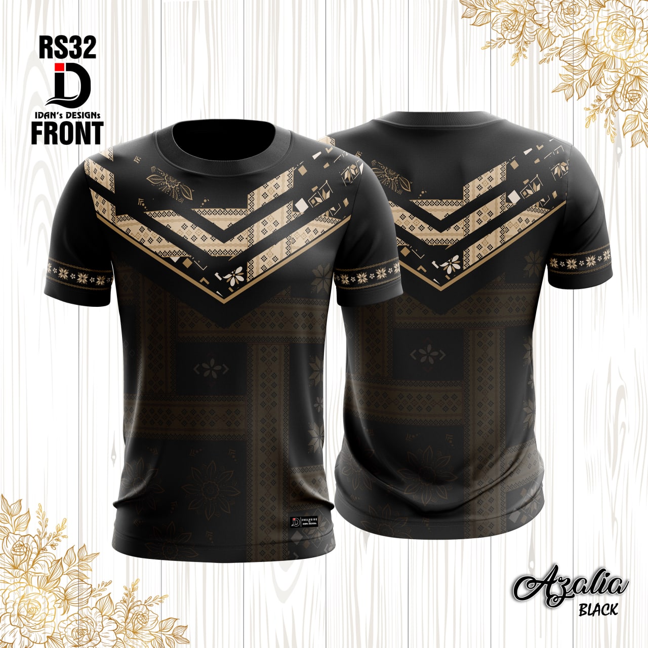 AZALIA BLACK (KIDS) - RS32