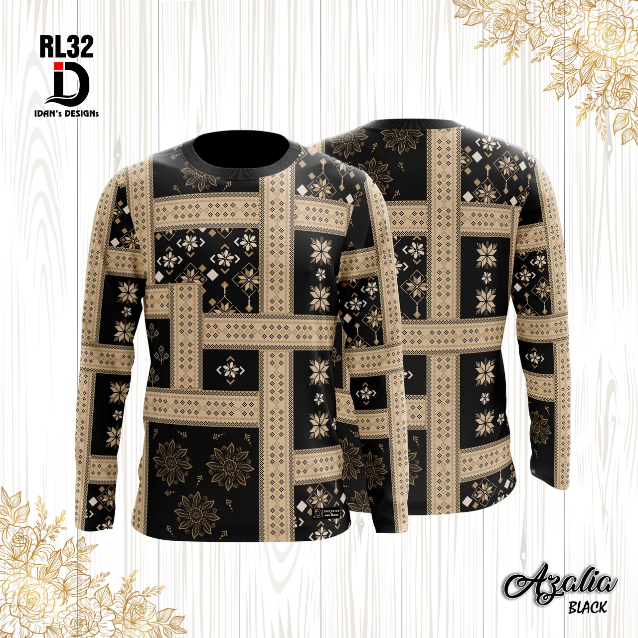 AZALIA BLACK (KIDS) - RL32