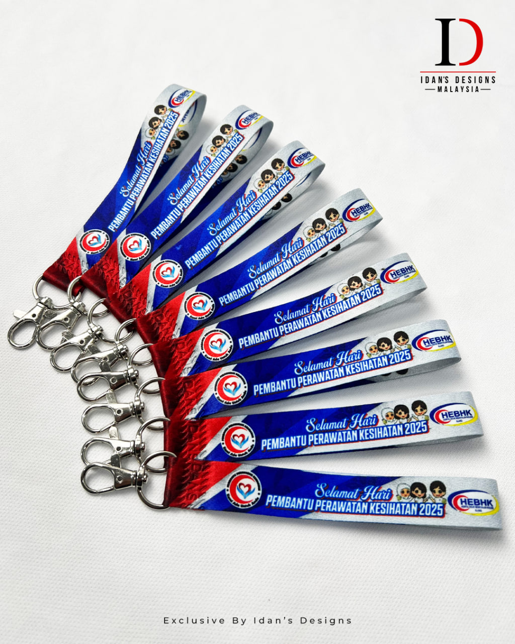 KEYCHAIN LANYARD ( 2 SIDE )