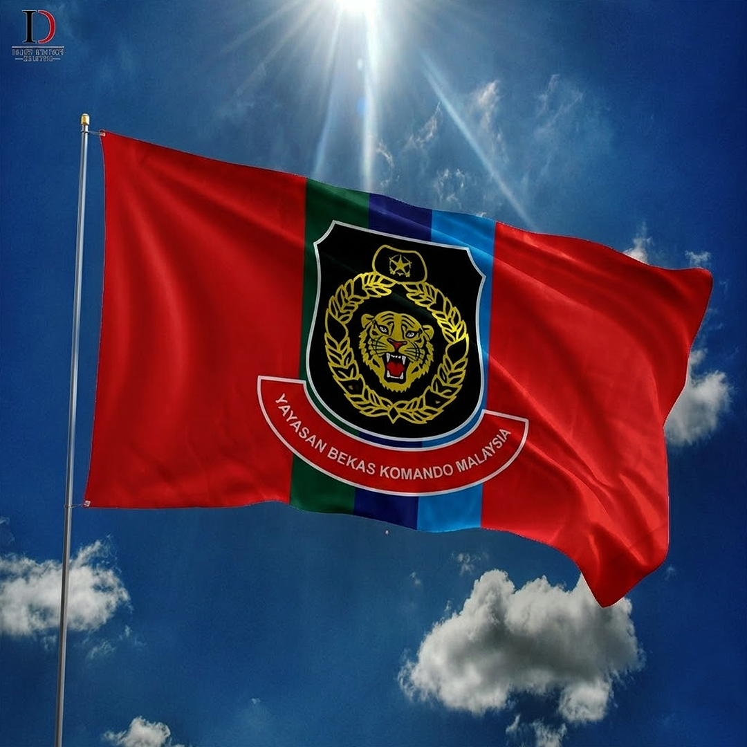 SQUARE FLAQ - YAYASAN BEKAS KOMANDO MALAYSIA