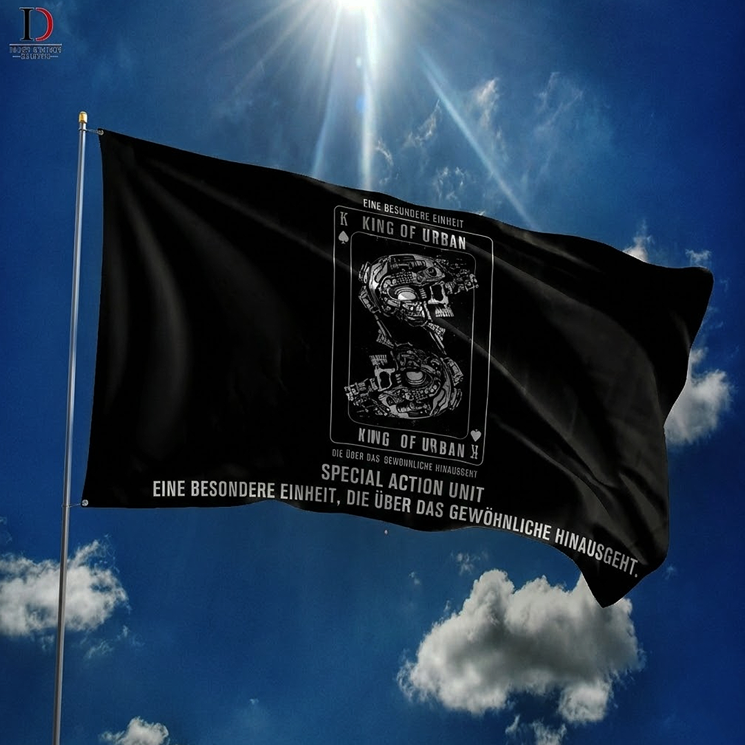 SQUARE FLAG - KING OF URBAN