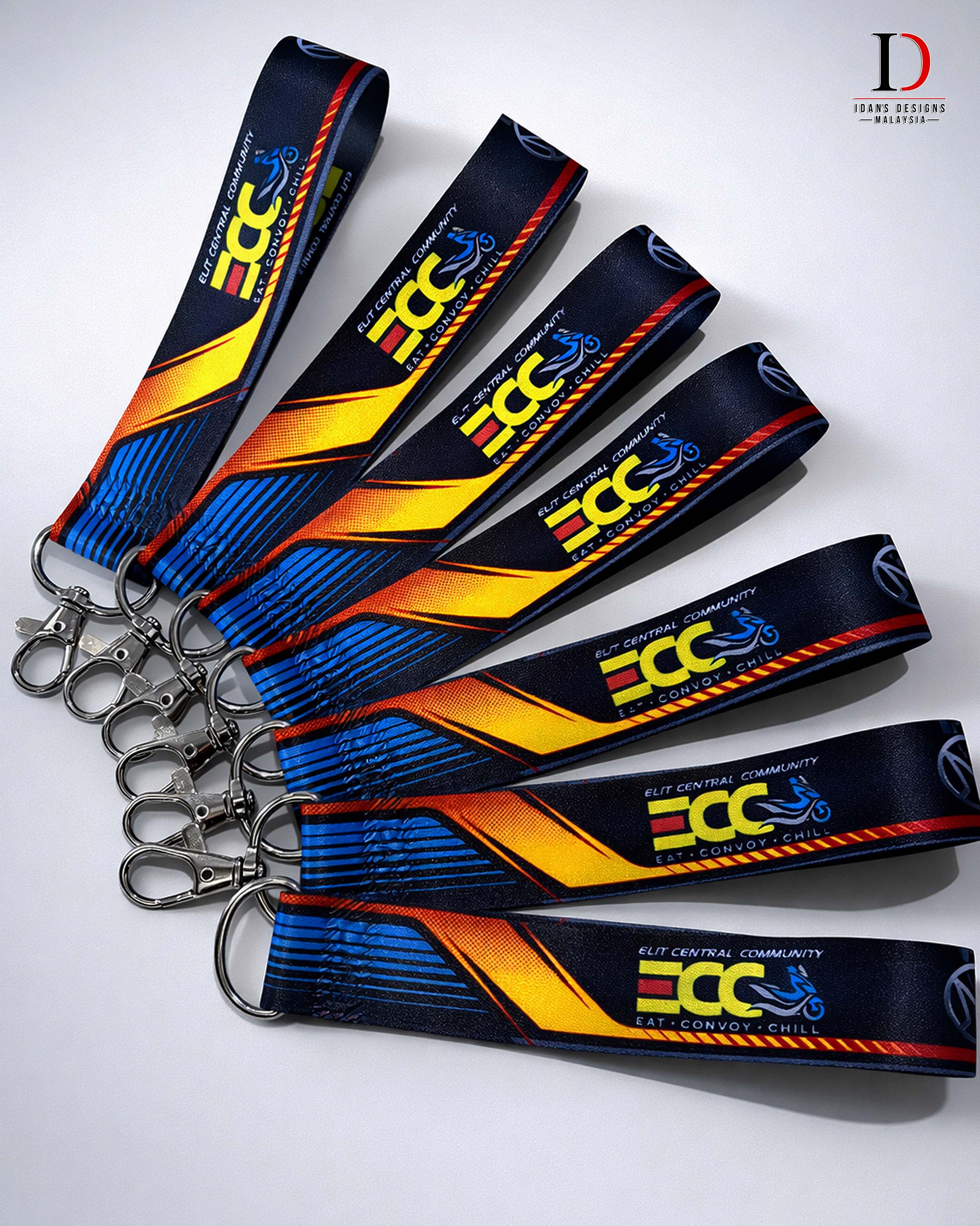 KEYCHAIN LANYARD ( 2 SIDE )