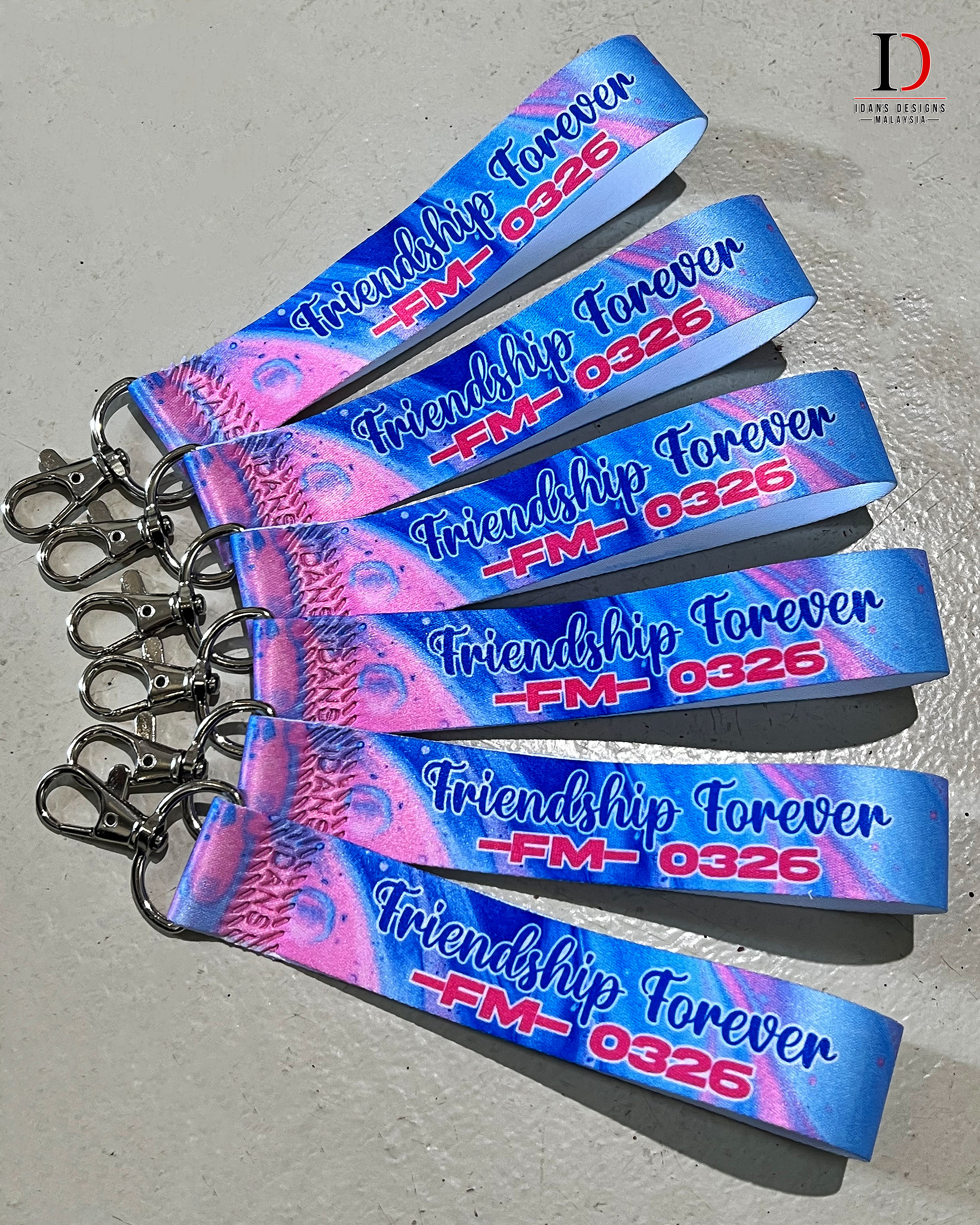 KEYCHAIN LANYARD ( 2 SIDE )