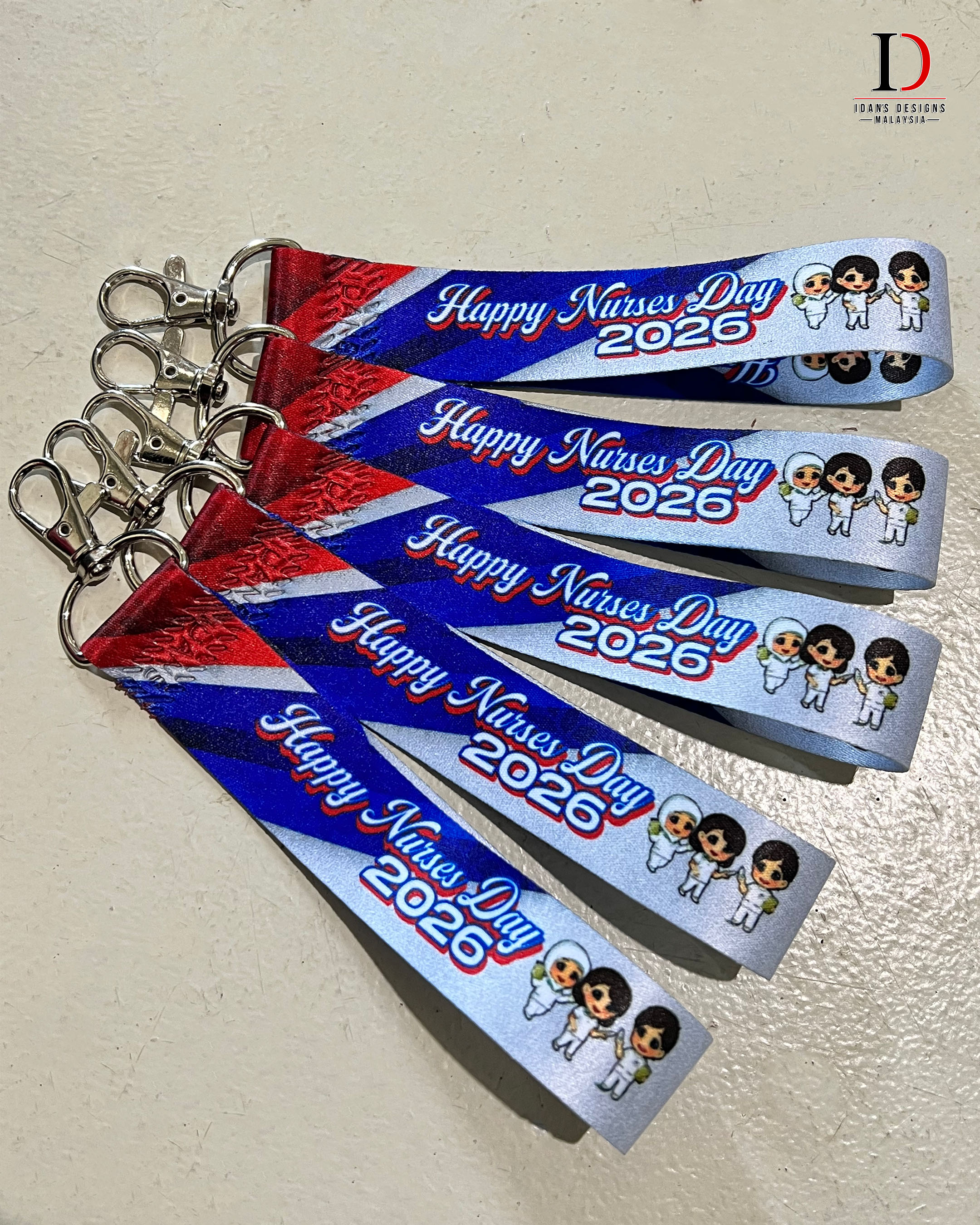 KEYCHAIN LANYARD ( 2 SIDE )