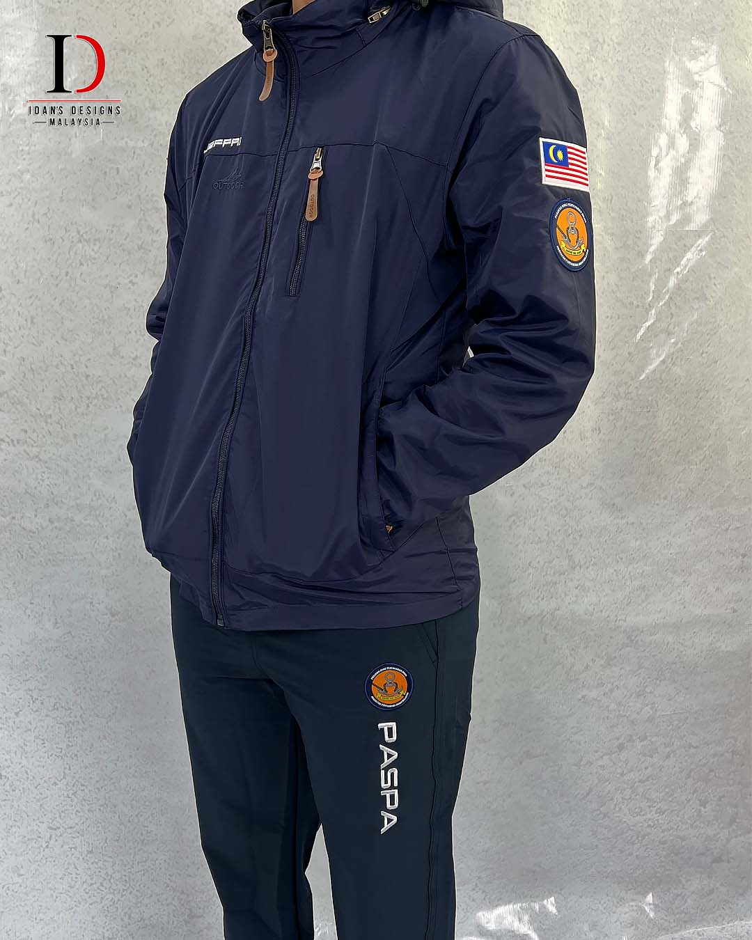 EMBROIDERY JACKET AND PANT