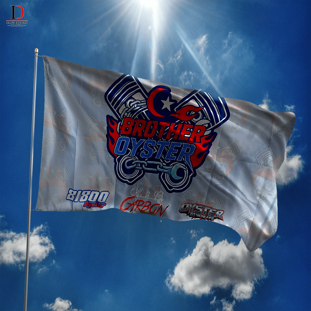 SQUARE FLAG - BROTHER OYSTER