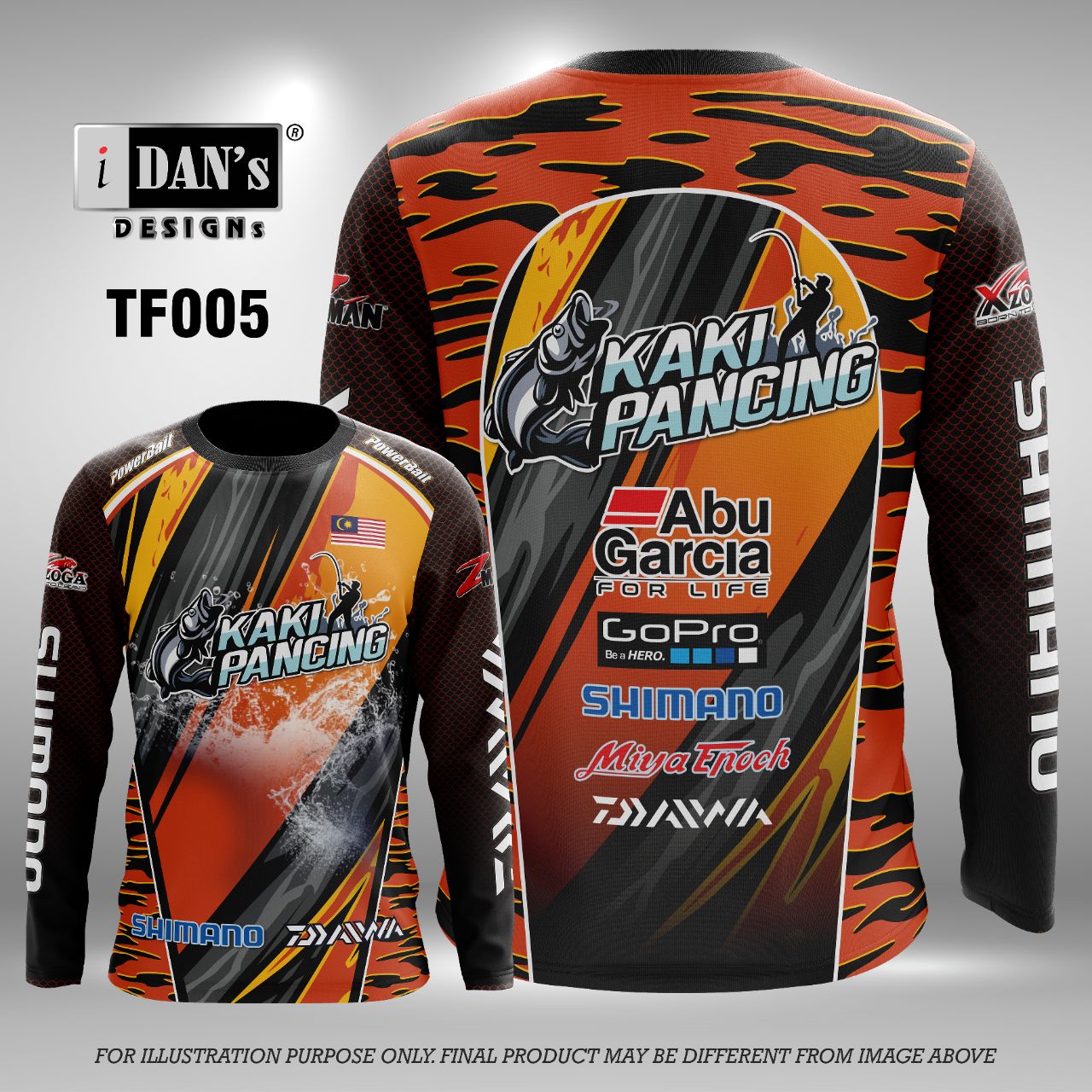 FISHING (ORANGE)  - TF005