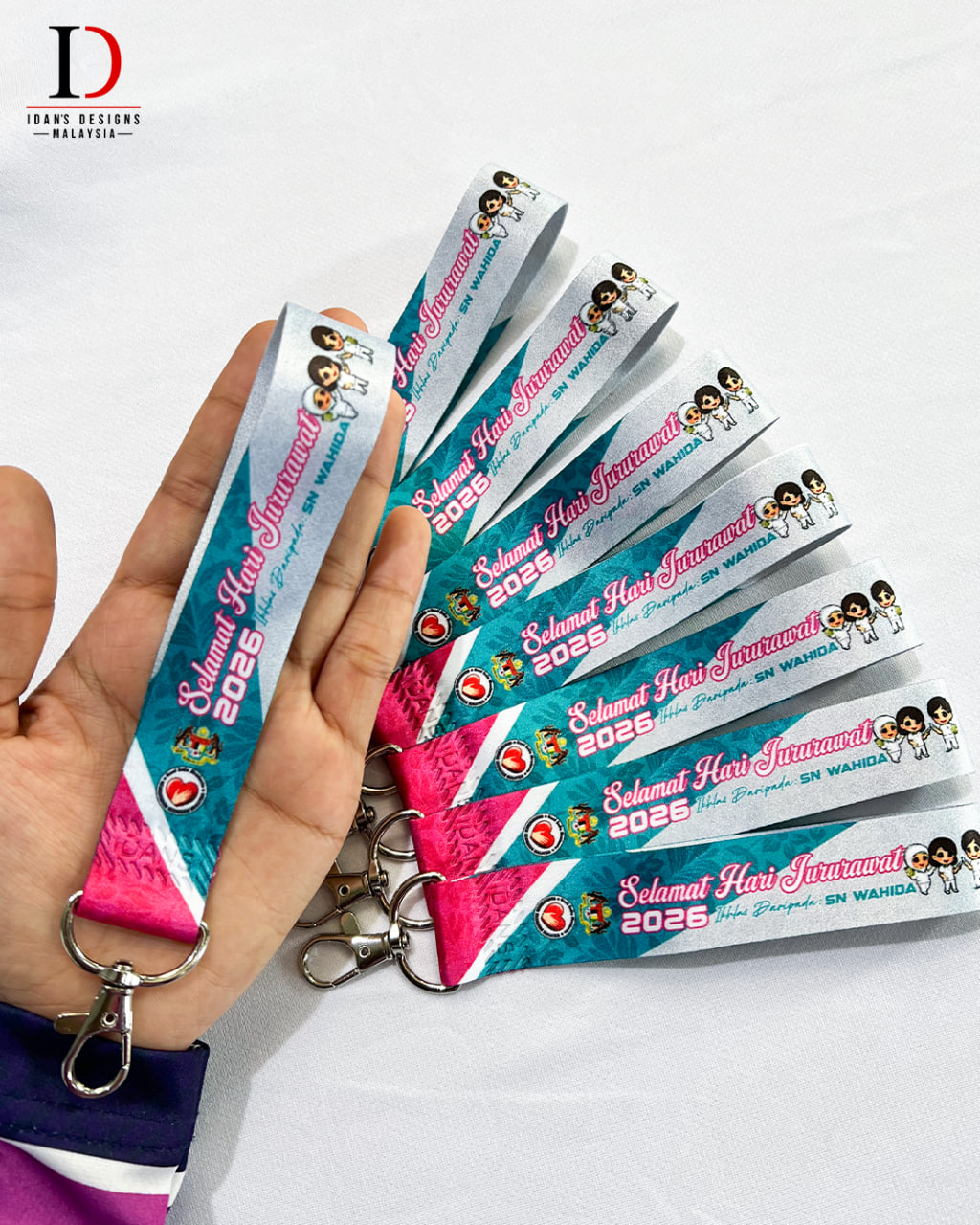 KEYCHAIN LANYARD (2 SIDE)