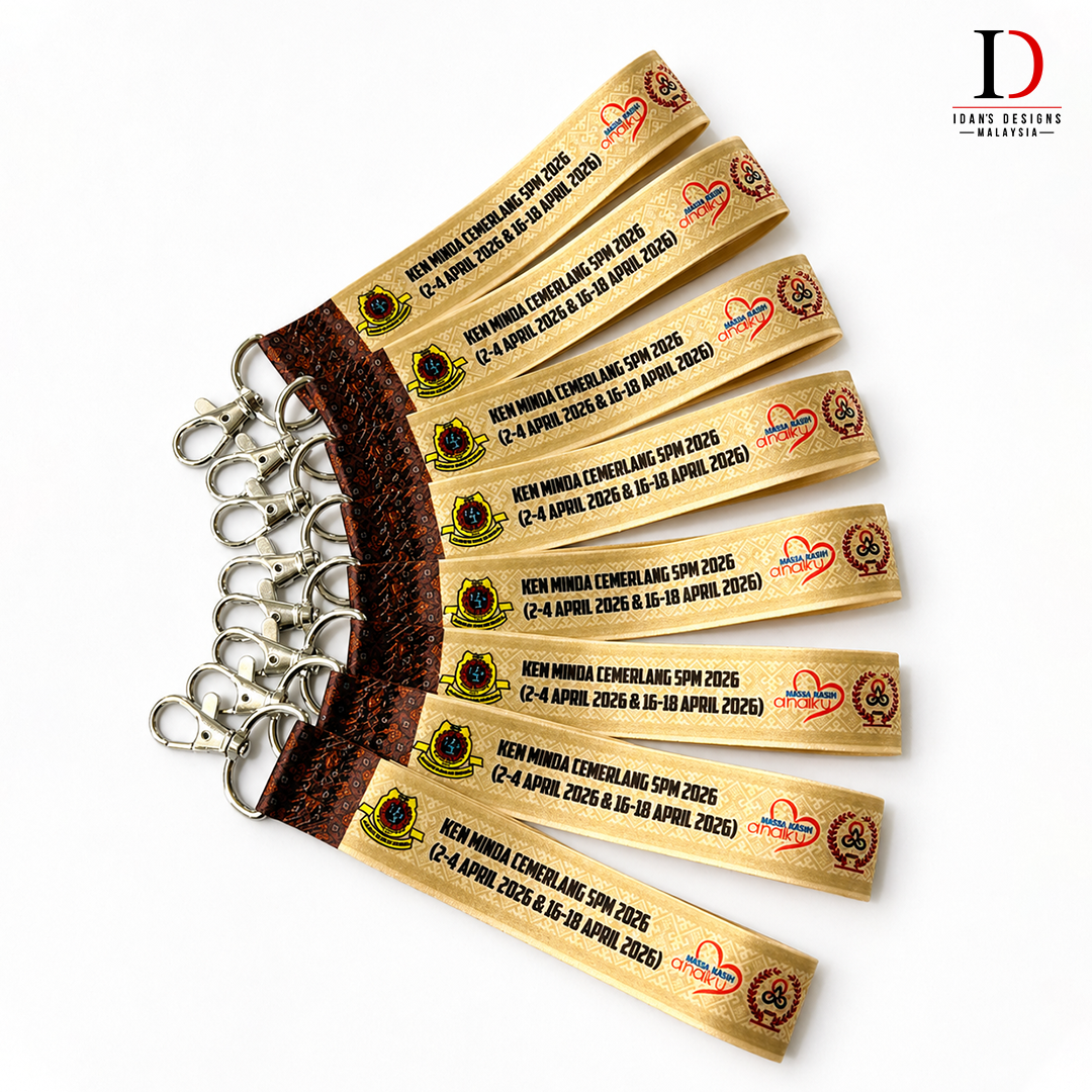 KEYCHAIN LANYARD (2 SIDE)