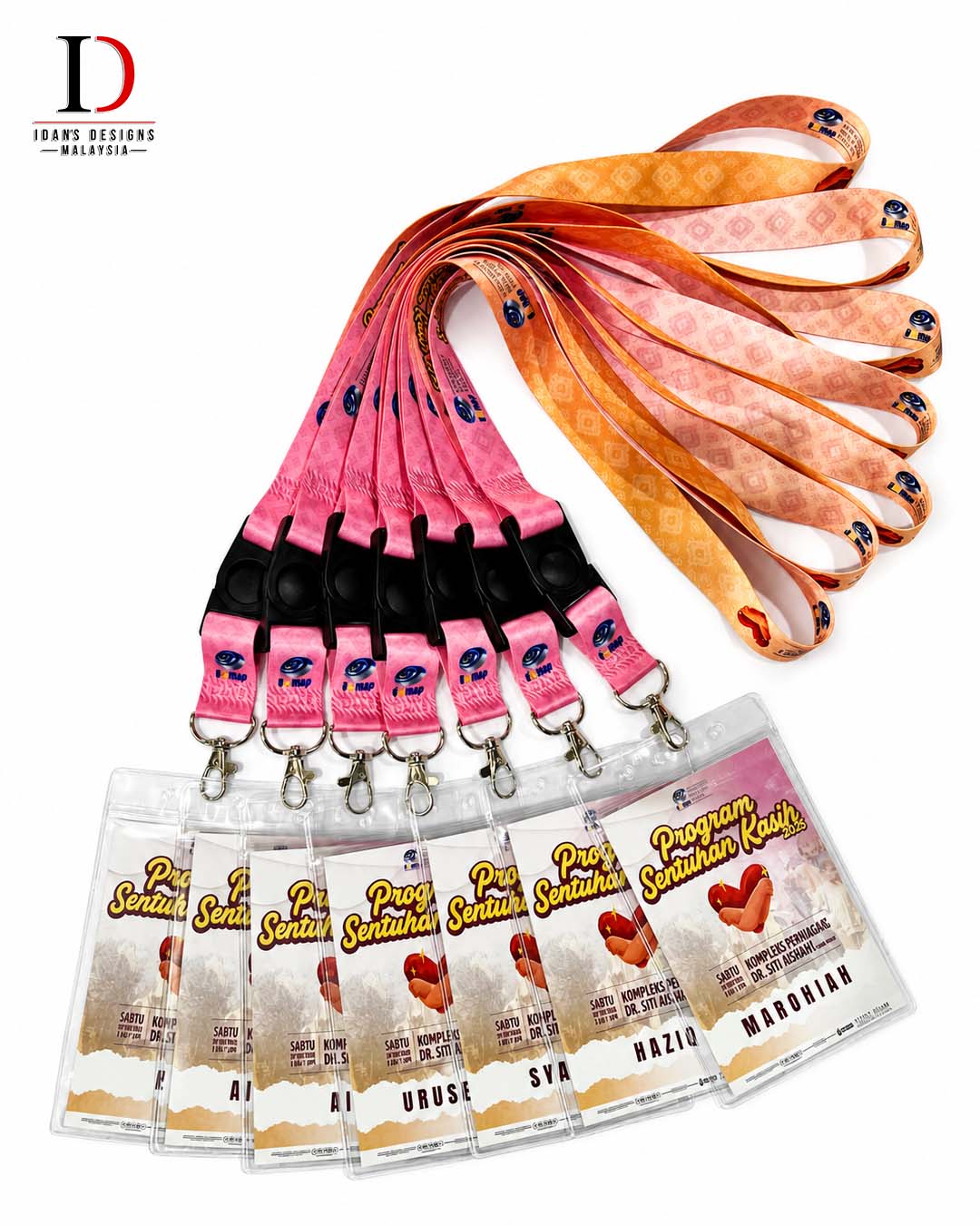 LANYARD + CARD HOLDER ( 2 SIDE )