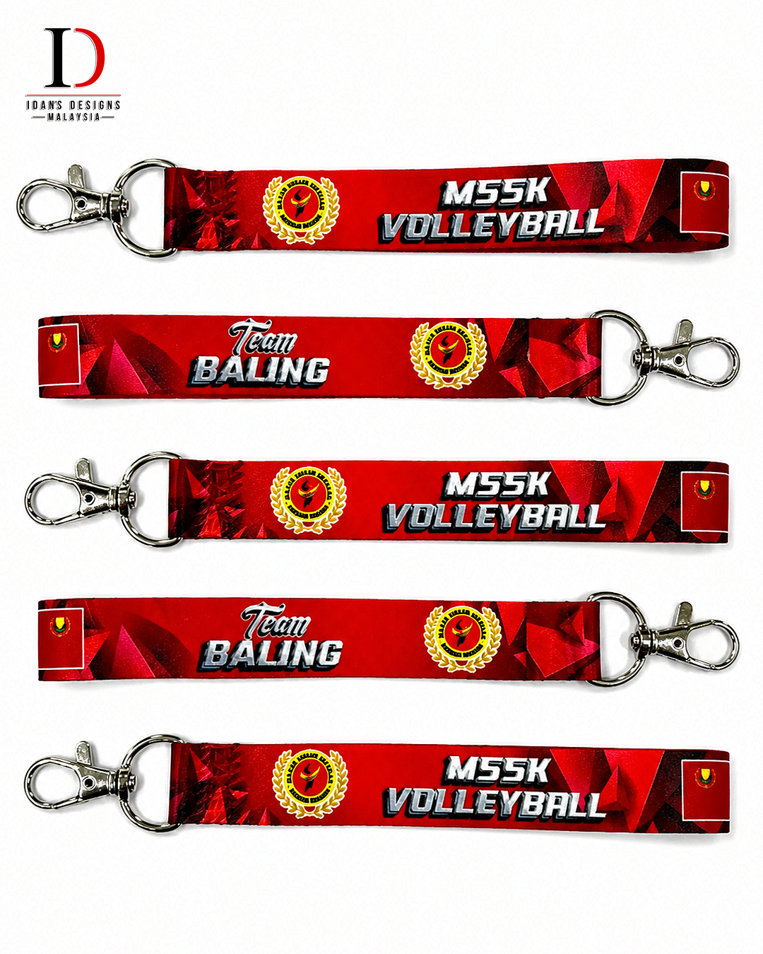 KEYCHAIN LANYARD (2 SIDE)