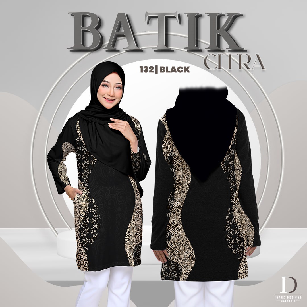 BATIK CITRA BLACK - 132