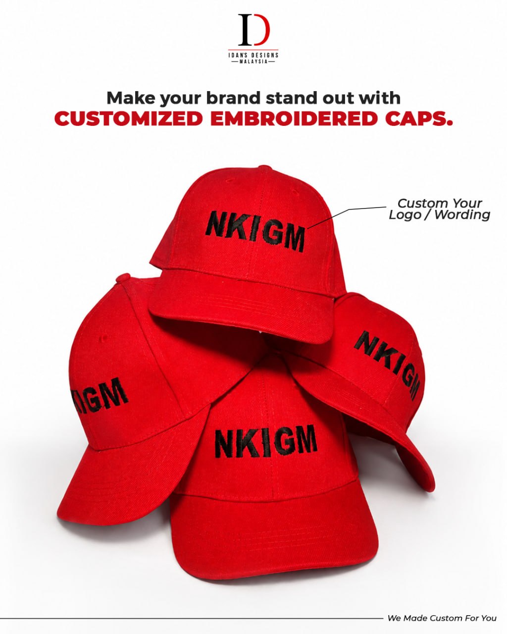 EMBROIDERY CAP