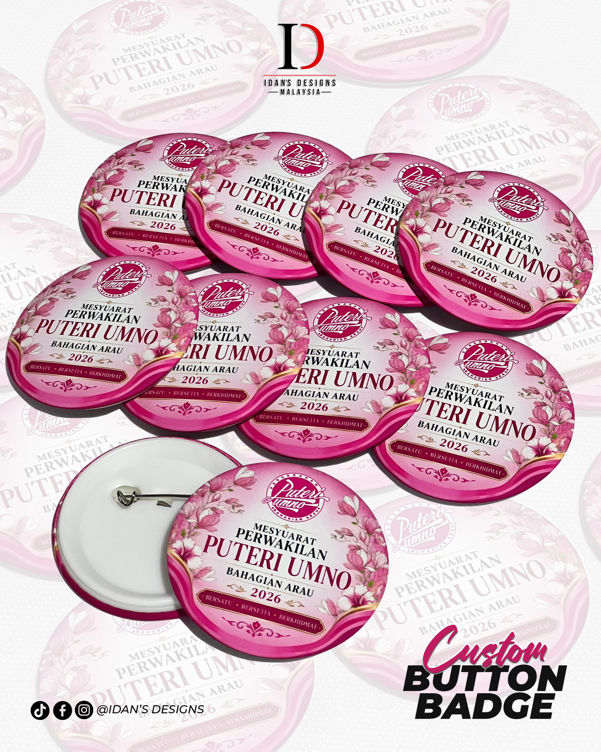 BUTTON BADGE - 3